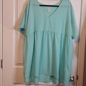 Zenana Outfitters babydoll top- size 1X